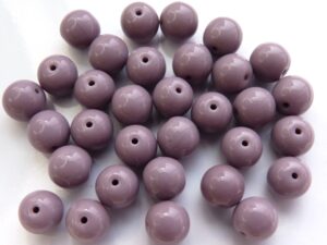 0080228 Opaque Amethyst 8 mm. 25 Pc.-0