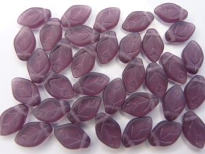 0080286 Matte Dark Amethyst Blaadje 35 Pc.-0