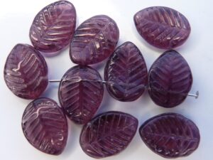 0080294 Amethyst Bladvormig 10 Pc.-0