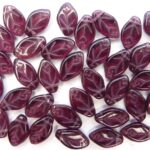 0080295 Dark Amethyst Blaadje 35 Pc.-0