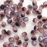 0080605 Opal Purple Azuro Facet 4 mm. 30 Pc.-0