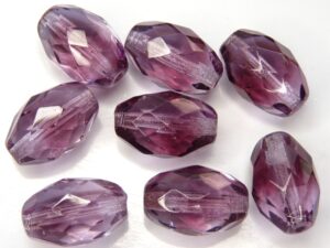 0080654 Amethyst Melee Oval Facet 4 Pc.-0