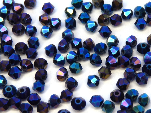 04-MC-23980-21435 Bicones Jet Blue iris 50 Pc.-4859