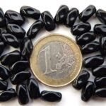 0010031 Zwart ingedeukt ovaal 35 Pc.-0