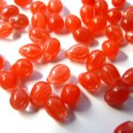 0050046 Siam/Crystal Czech Drops 50 Pc.-0