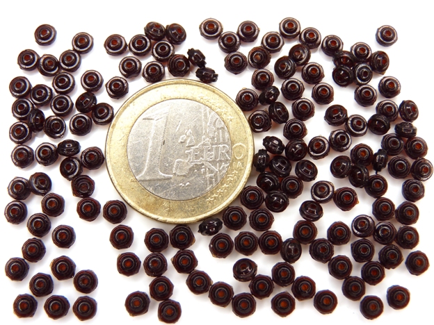 0050048 Garnet Discvormig Schijfje 150 Pc.-0 0050048 Garnet Discvormig Schijfje 150 Pc.-0