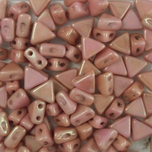 KH-03000-14495 Khéops® par Puca Opaque White Copper/Rose Lustered. 10 gram-5433