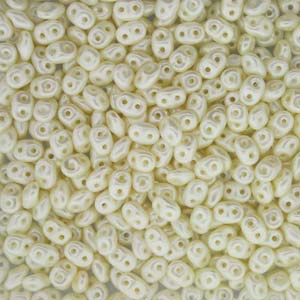 SD-02010-25110 Pastel Pearl Light Cream / Off White 10 gram-0 SD-02010-25110 Pastel Pearl Light Cream Off White Matubo SuperDuo