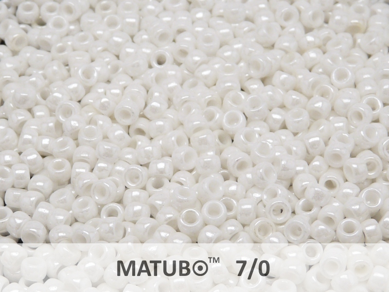 MTB-07-03000-14400 MATUBO™ Opaque White Luster-0 MTB-07-03000-14400 MATUBO™ Opaque White Luster-0