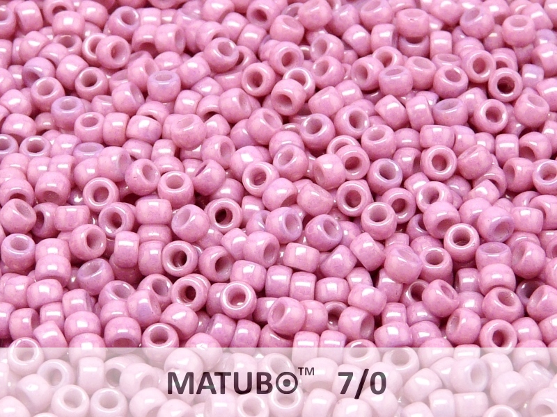 MTB-07-03000-14494 MATUBO™ Opaque White Lila/Rose Luster-0 MTB-07-03000-14494 MATUBO™ Opaque White Lila/Rose Luster-0