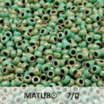 MTB-07-63130-43400 MATUBO™ Opaque Green Turquoise Silver Picasso-0