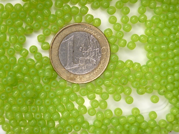 0100119 Green Opal 3 mm. 150 Pc.-0 0100119 Green Opal 3 mm. 150 Pc.-0