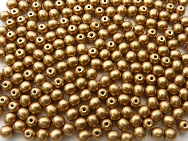 03-R-00030-01710 Crystal Silky Gold 3 mm. 150 Pc.-0 03-R-00030-01710 Crystal Silky Gold 3 mm. 150 Pc.-0
