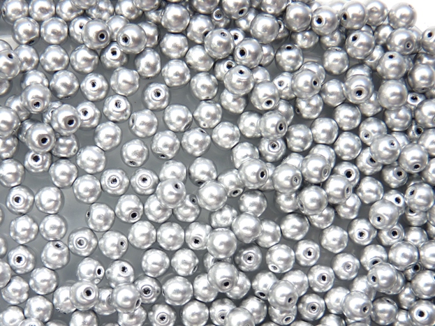 04-R-00030-01700 Crystal Silky Silver 4 mm. 120 Pc.-0 04-R-00030-01700 Crystal Silky Silver 4 mm. 120 Pc.-0