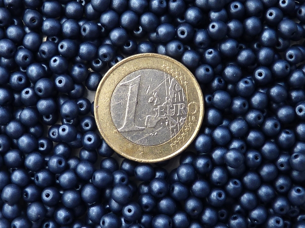 04-R-23980-79032 Jet Polychrome Dark Blue 4 mm. 70 Pc.-0