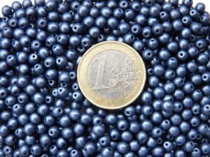 04-R-23980-79032 Jet Polychrome Dark Blue 4 mm. 70 Pc.-5164