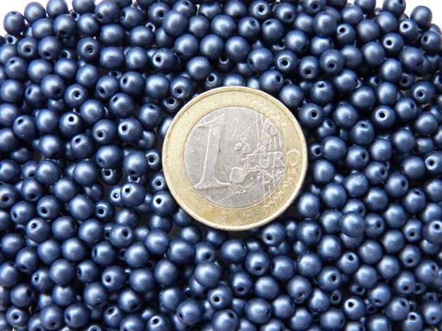 04-R-23980-79032 Jet Polychrome Dark Blue 4 mm. 70 Pc.-5164