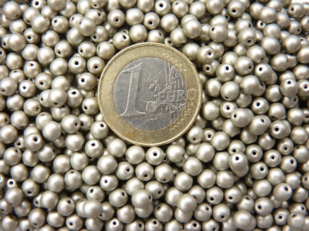 04-R-23980-79080 Jet Polychrome Silver/Gold/Grey 4 mm. 70 Pc.-5161