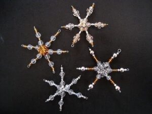 WS3 Wire SnowFlake 3,75 Inch ( 9.5 cm) -5242