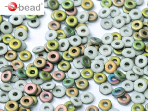 O-03000-28171 Chalk White Vitrail Matted O bead ® 5 gram-0