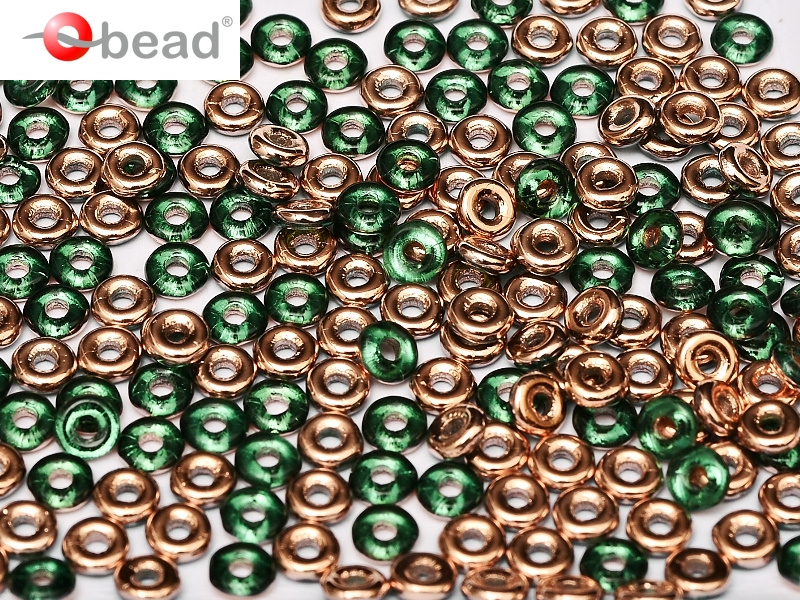 O-50730-27101 Emerald Capri Gold O bead ® 5 gram..-0 O-50730-27101 Emerald Capri Gold O bead ® 5 gram..-0