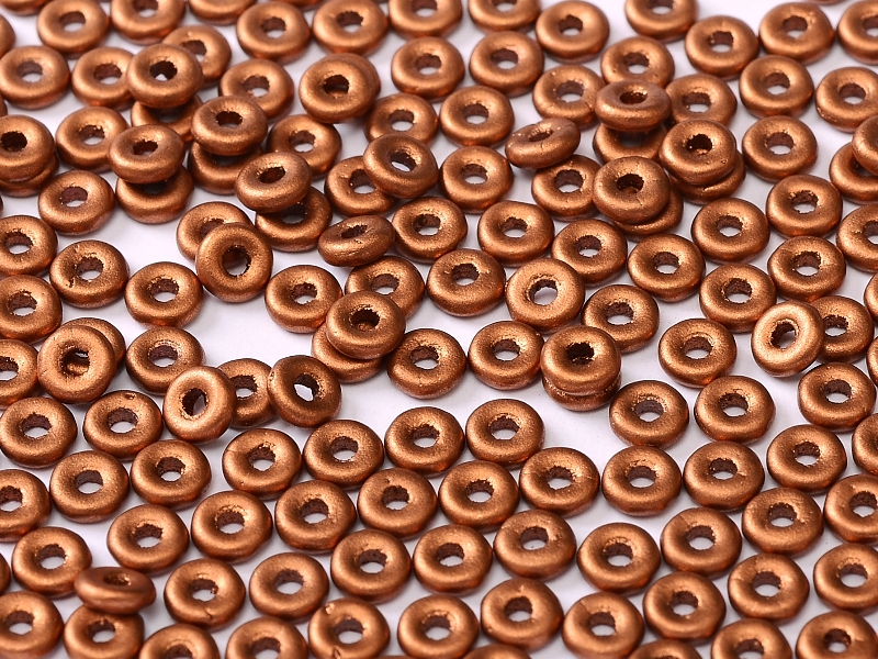 O-00030-01750 O bead ®Crystal Copper 5 gram.-0 O-00030-01750 O bead ®Crystal Copper 5 gram.-0