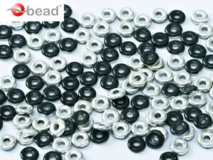 O-23980-27001 Jet half Labrador O bead ® 5 gram-0