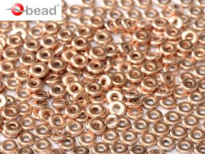 O-00030-27100 Crystal Capri Gold Full O bead ® 5 gram.-0