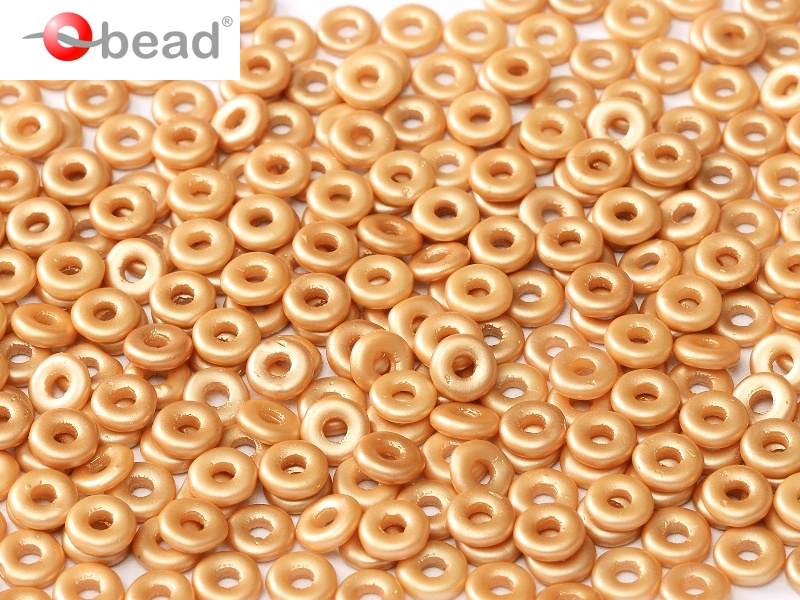 O-02010-25003 Pastel Amber O bead ® 5 gram-0 O-02010-25003 Pastel Amber O bead ® 5 gram-0