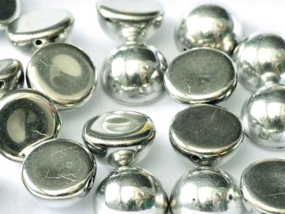 DO-S-27000 Dome Beads Full Silver 8 Pc.-0
