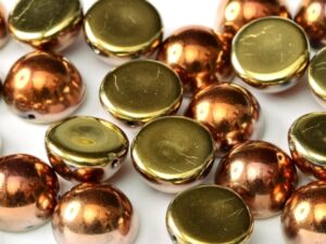 DO-S-23980-98542 Dome Beads Jet California Goldrush 8 Pc.-0