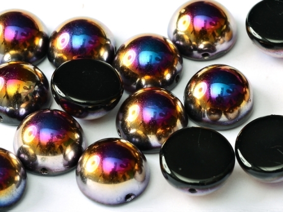 DO-S-23980-29500 Dome Beads Jet Sliperit 8 Pc.-0