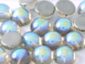 DO-S-00030-98537 Dome Beads Crystal Graphite Rainbow 8 Pc.-0