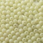 04-R-83539 Pale Yellow round 4 mm. 90 Pc.-0