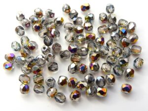 0150159 Crystal Marea Facet 4 mm. 50 Pc.-0