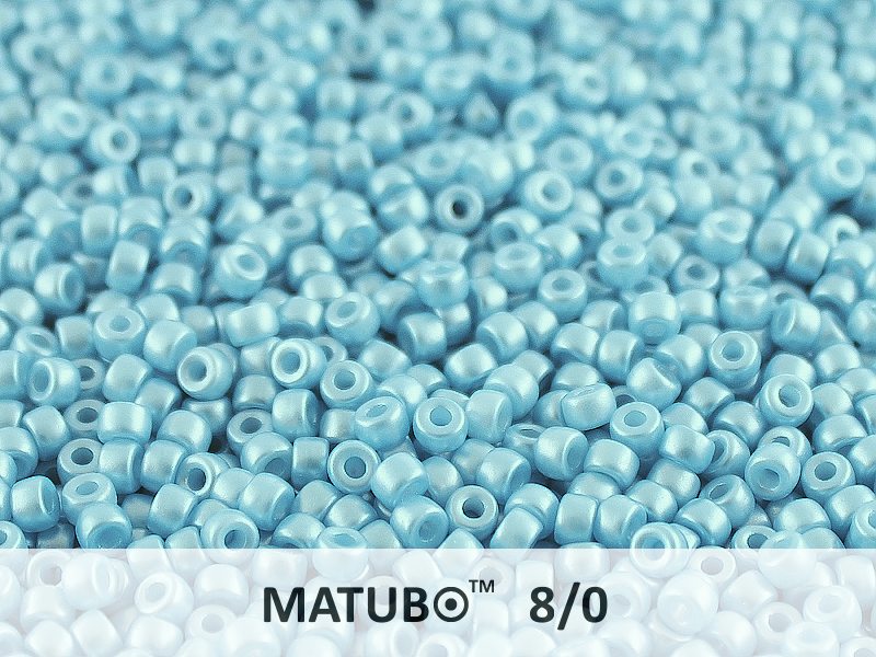 MTB-08-02010-25020 Matubo™ Alabaster Pastel Turquoise-0 MTB-08-02010-25020 Matubo™ Alabaster Pastel Turquoise-0