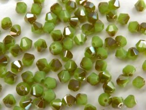04-MC-51010-22501 Opal Green Celsian Bicones 50 Pc.-5297