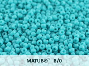 MTB-08-63900 Matubo™ Seed Beads Opaque Dark Blue Turquoise-0