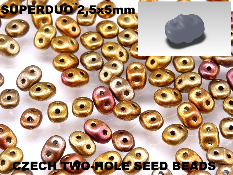 SD-00030-01610 Metallic Mix Matubo SuperDuo SD-00030-01610 Metallic Mix Matubo SuperDuo