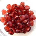 0070068 Fuchsia melée Heart 16 Pc.-0