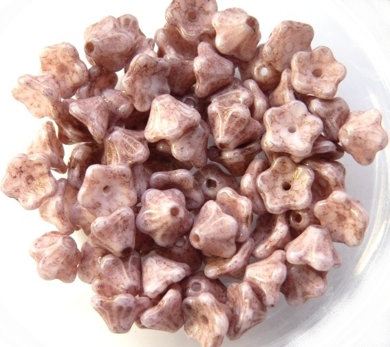 FLC-02010-15496 Flower Cup White Alabaster Terracotta Purple Lumi 50 Pc.-0 FLC-02010-15496 Flower Cup White Alabaster Terracotta Purple Lumi 50 Pc.-0