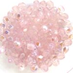 0070333 Pink Opal AB facet 40 Pc.-0