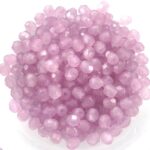 0070345 Milky Pink Facet 75 Pc.-0