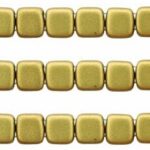 CMT-00030-01720K CzechMate Tile Matte Metallic Aztec Gold 22 Pc.-0
