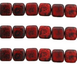 CMT-93200T CzechMates Tile Opaque Red – Picasso 20 Pc.-0