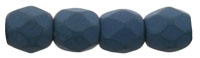 0090153 Saturated Dark Teal Facet 4 mm. 50 Pc.-5949