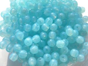 03-R-61000 Opal Aqua Round 3 mm. 120 Pc.-0