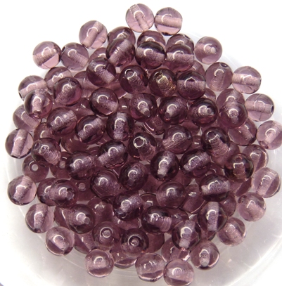 04-R-20060 Amethyst Round 4 mm. 120 Pc.-0 04-R-20060 Amethyst Round 4 mm. 120 Pc.-0