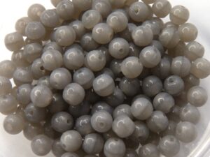 04-R-44020 Alabaster Grey Round 4 mm. 100 Pc.-0