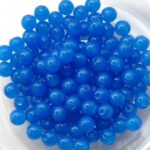 04-R-62010 Alabaster Aqua Round 4 mm. 100 Pc.-0
